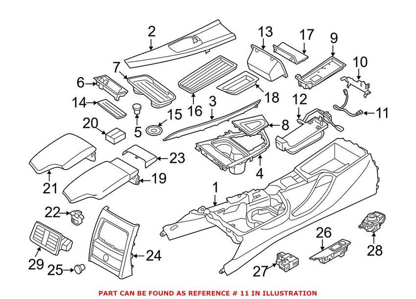 BMW Courtesy Light - Front 63319240235